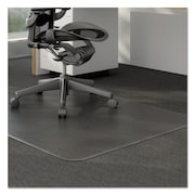 Alera Studded Chair Mat, Carpet, 46"x60", Clear UNV56808